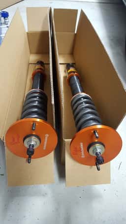An R33 Skyline GTS-t on Shockworks coilovers, from the SAU for-sale listing