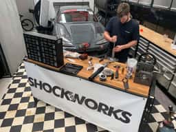 Motive Video: Motive Video Facebook post: Porsche 997 shock assembly bench
