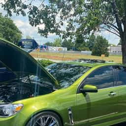 @green_lightnin: Saturdays are for car shows #holden #chevyss #ls3supercharg