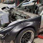 Reddit r/240sx: "Shockworks mentioned their shocks measure longer at the clevis...", S13 time-attack build thread