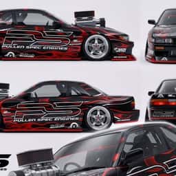 @aws_graphics: Artwork for @mitchellpullen s13 ready for @fosgoodwood