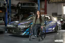 Street Machine: Christina Vithoulkas's LS1-powered Nissan S13 Silvia drift car