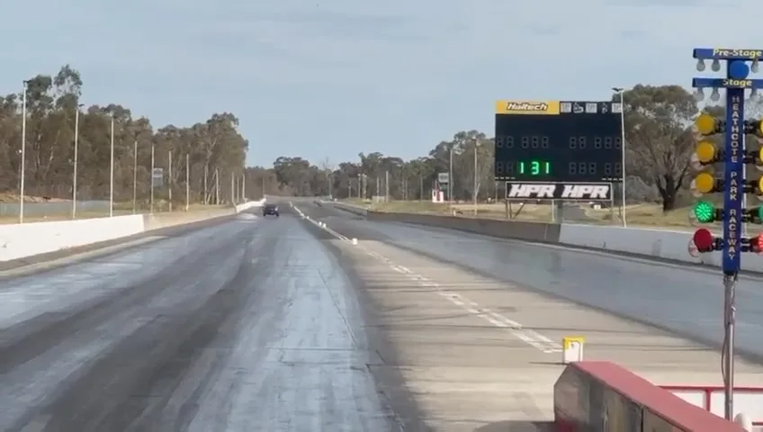 Last weekend, we undertook setup testing and refinement at Heathcote Park Raceway .