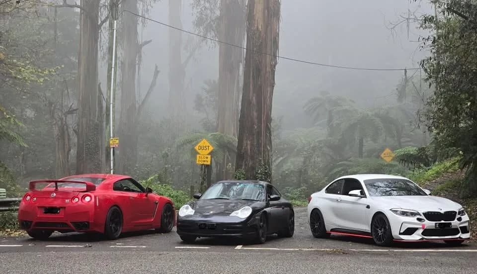 One man's rainy day is another's quiet road