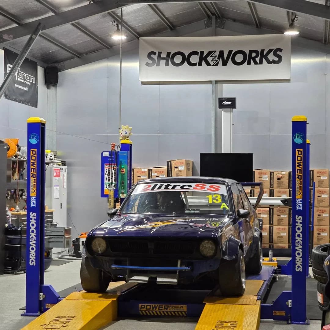 Steve put our shocks in his car back in 2013!